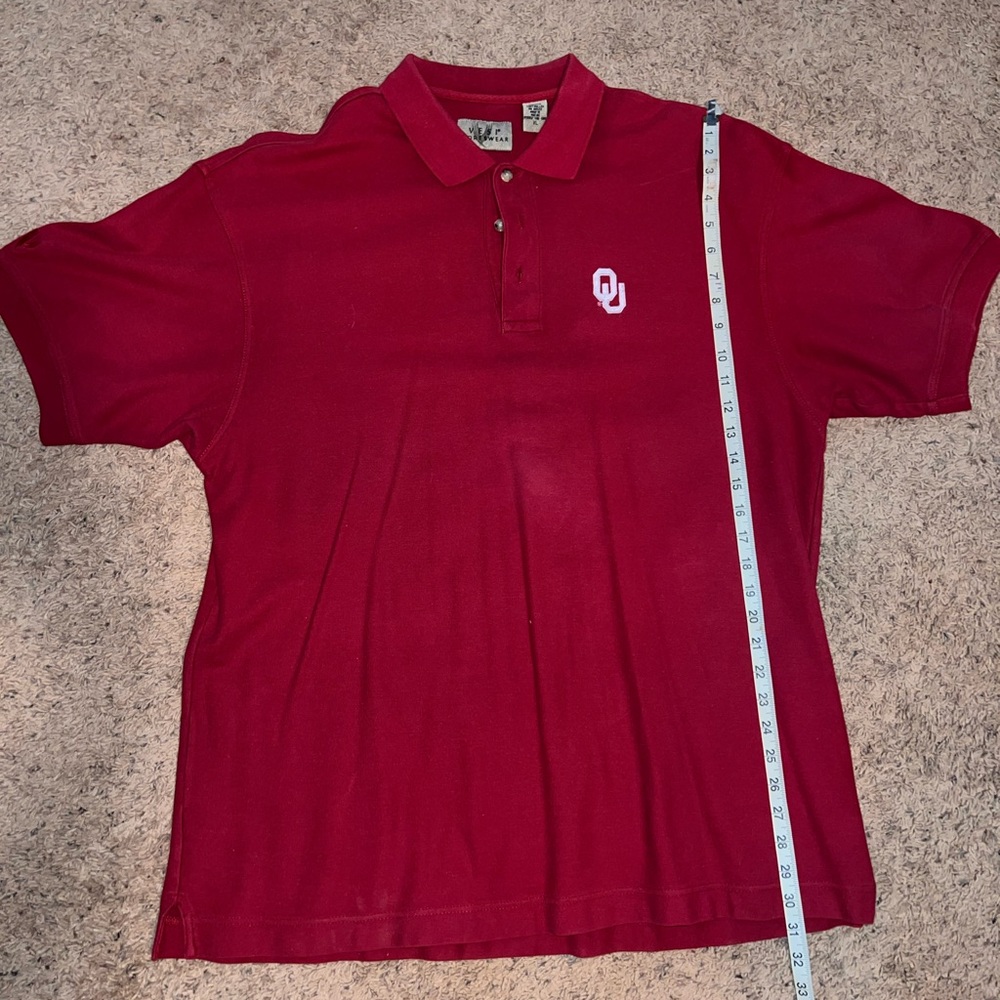 Vintage VESI sportswear University of Oklahoma (OU)polo.